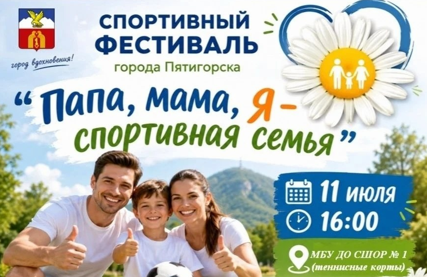 Спортивный фестиваль «Папа, мама, я — спортивная семья»