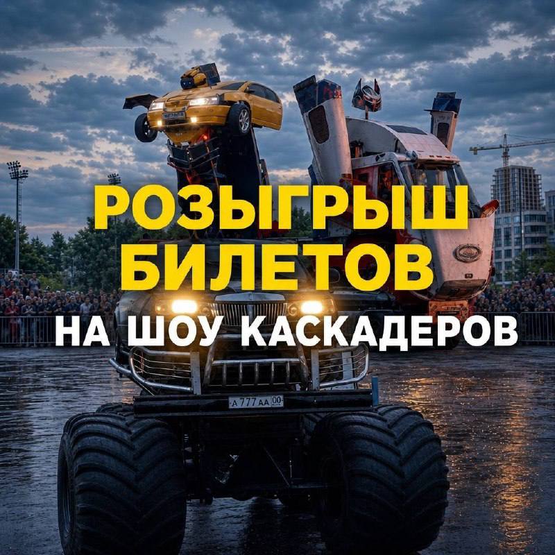 Шоу каскадеров и трансформеров на Мотодроме