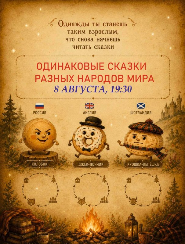 Встреча с Ириной Старковой «Одинаковые сказки разных народов мира»