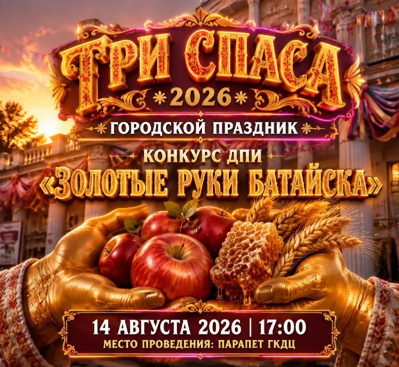 Городской праздник «Три Спаса» в Батайске