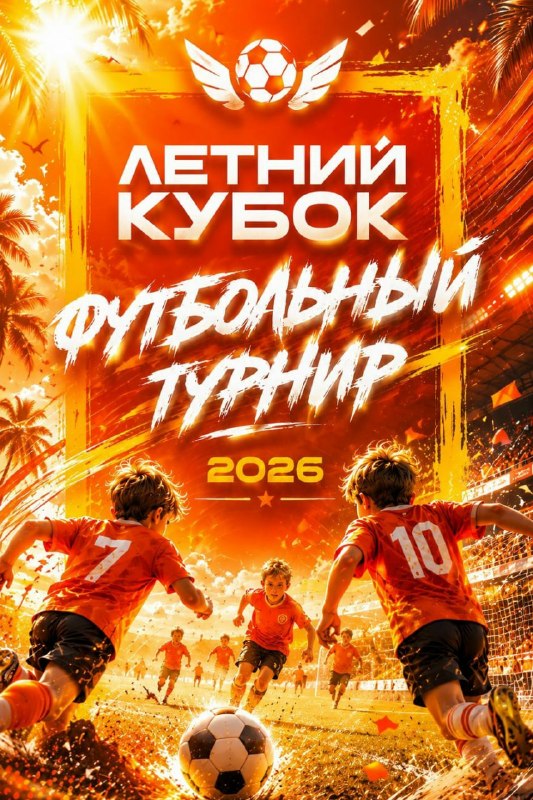 Турнир «Летний кубок 2026» по футболу среди детей
